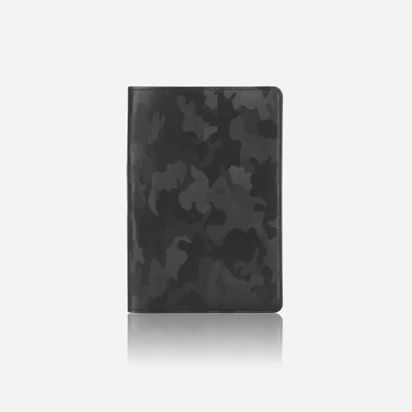 LEATHER A5 NOTEBOOK COVER, CAMO