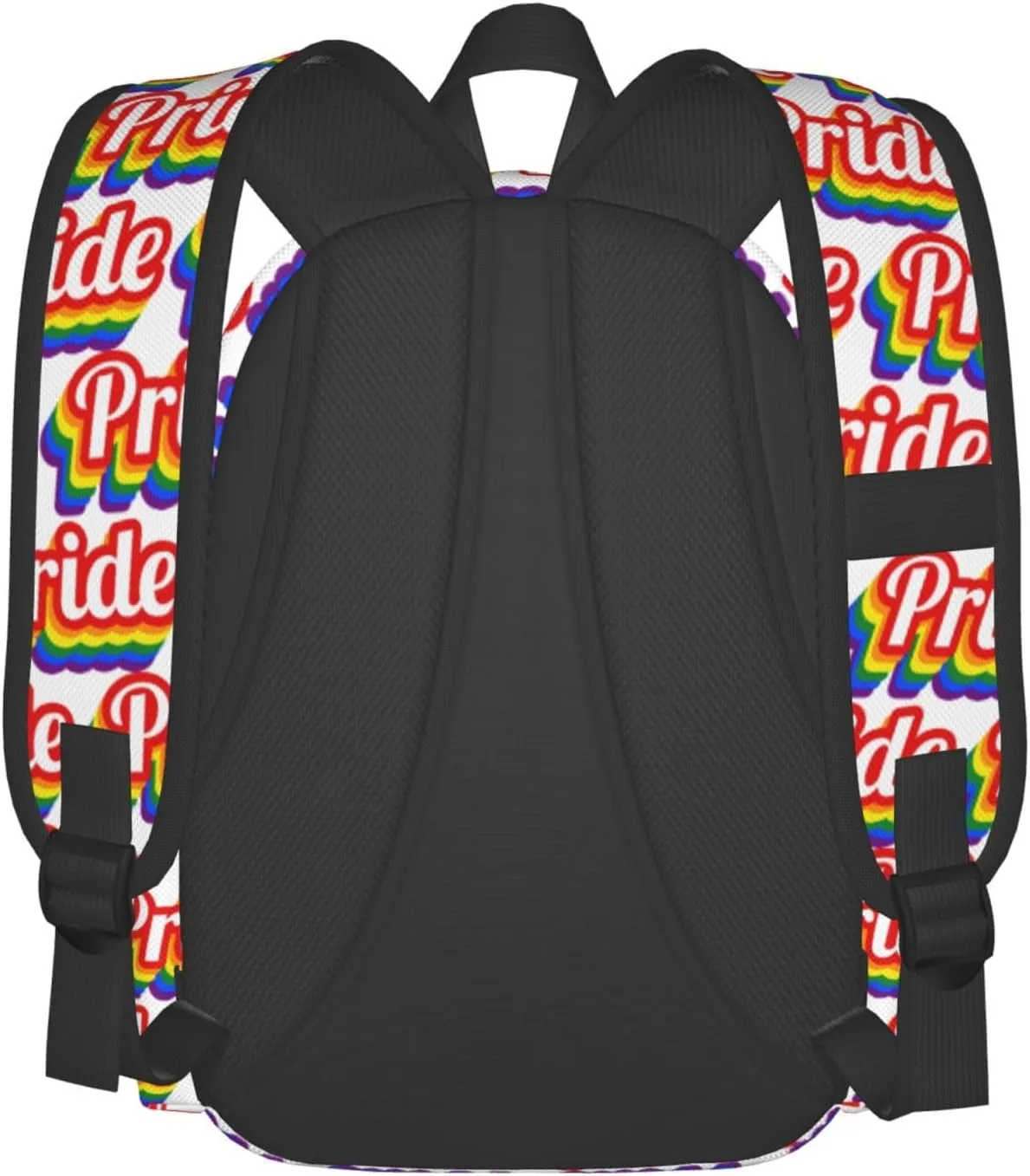 Lgbt Pride Rainbow Gay Laptop Backpack Shoulder Bag Laptop Pack Travel Backpacks Commuter Back Pack Casual Daypack Bags With Side Pockets