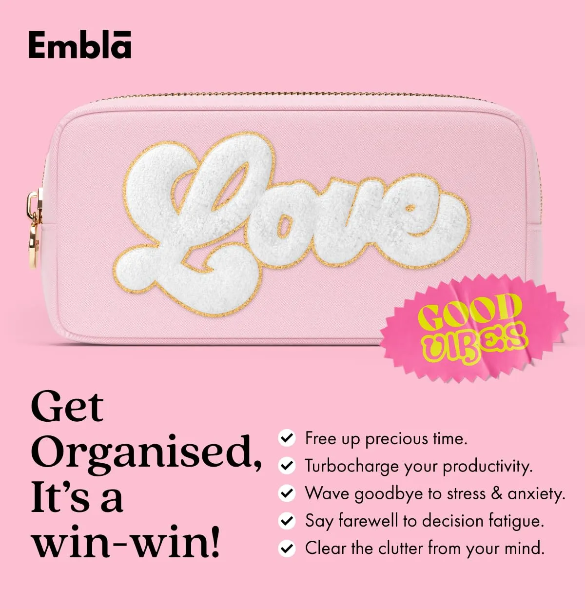 LOVE Valentine Makeup Bag Travel Cosmetics Pouch and Toiletry Bag, Nylon Zipper Pouch Purse, Cute Make Up Organizer Storage Tote for Women Girls, Travel Skincare Case, Small Makeup Bags, Flamingo