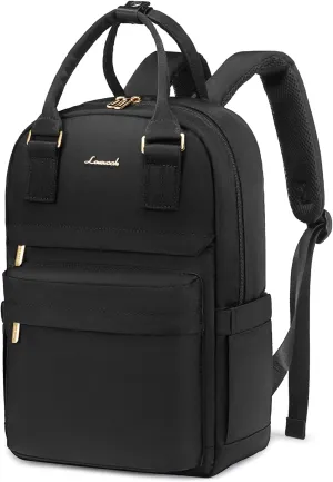 LOVEVOOK Backpack purse for Women, 14 Inch Laptop backpack Cute Waterproof Backpacks Stylish Travel Bags Vintage Daypacks Bookbag for College School Work