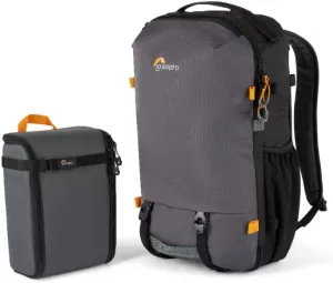 Lowepro Trekker Lite Bp 250, Camera Backpack, with Removable Camera Insert, with Accessory Strap System, Camer Bag for Mirrorless Camera, Compatible with Sony Alpha 7, Grey
