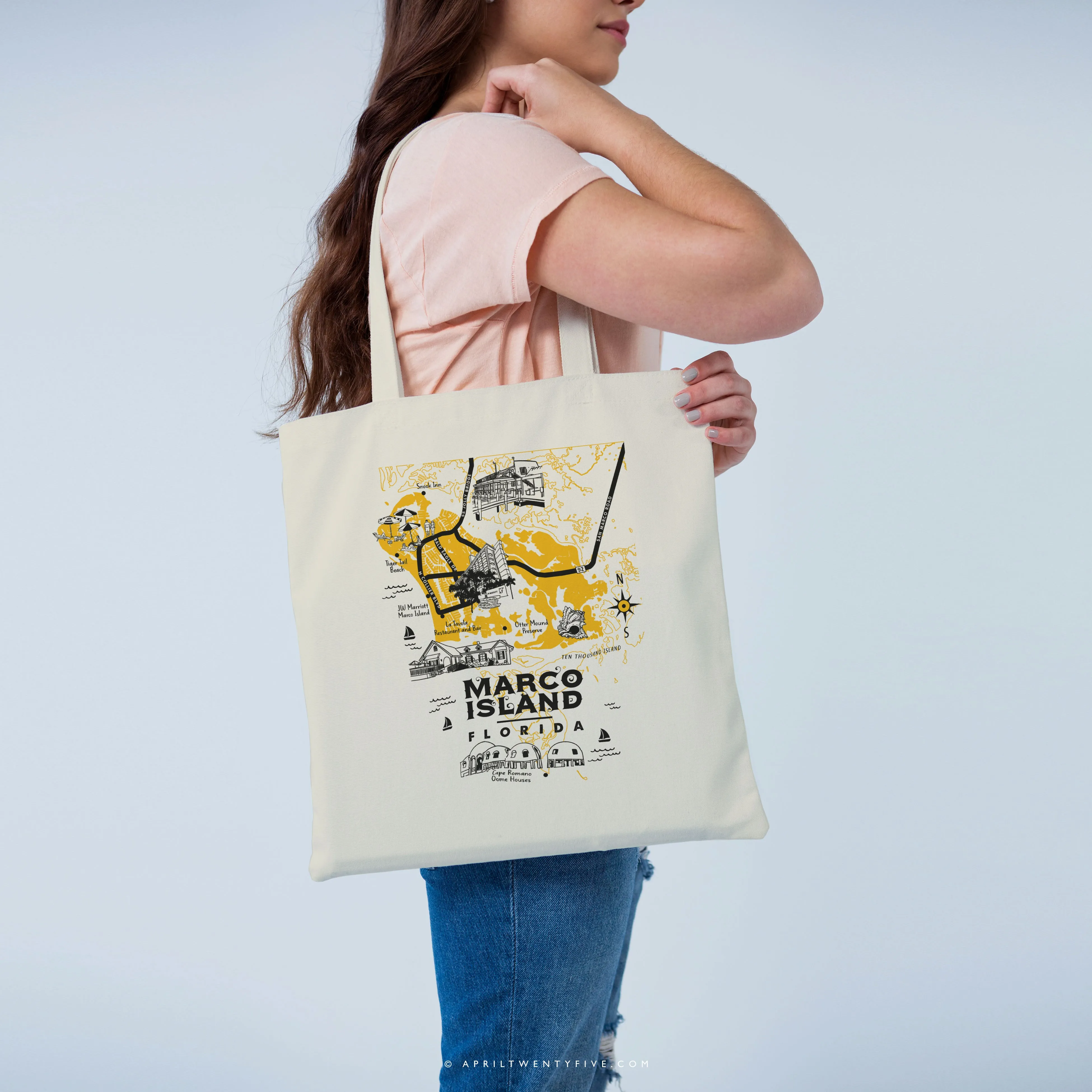 MARCO | Marco Island, Florida Map Tote