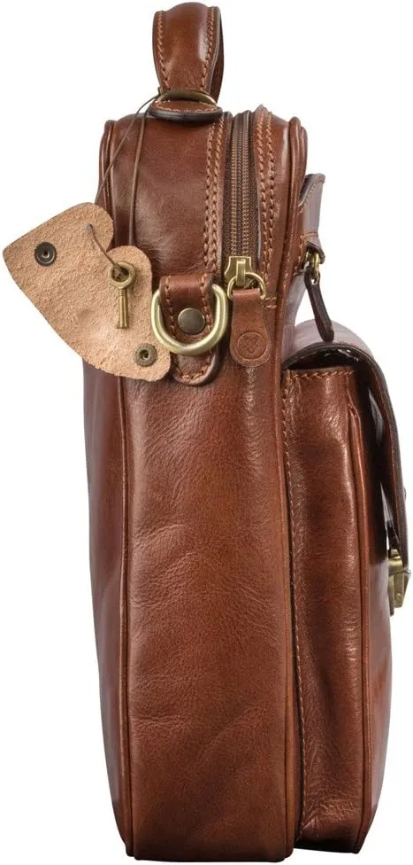 Maxwell Scott - Personalized Mens Luxury Leather Zip Around Wallet Three-Sided with Coin Pouch Pocket - The Tabiano Black