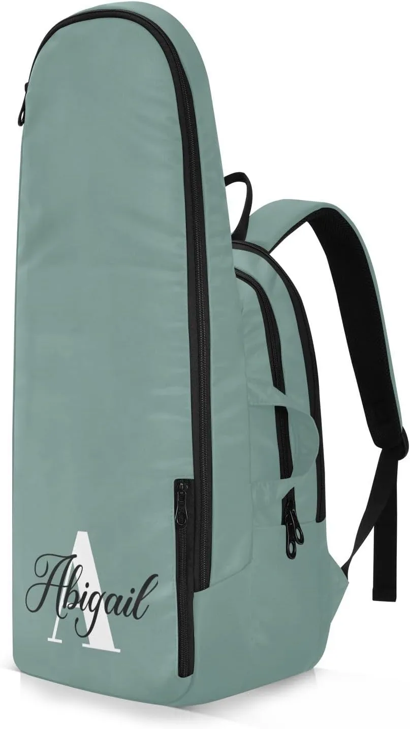 MCHIVER Custom Tennis Bags for Men Women Personalized Tennis Backpack Hold 2 Rackets Padel Sports Backpack 11.81 * 7.87 * 17.11in
