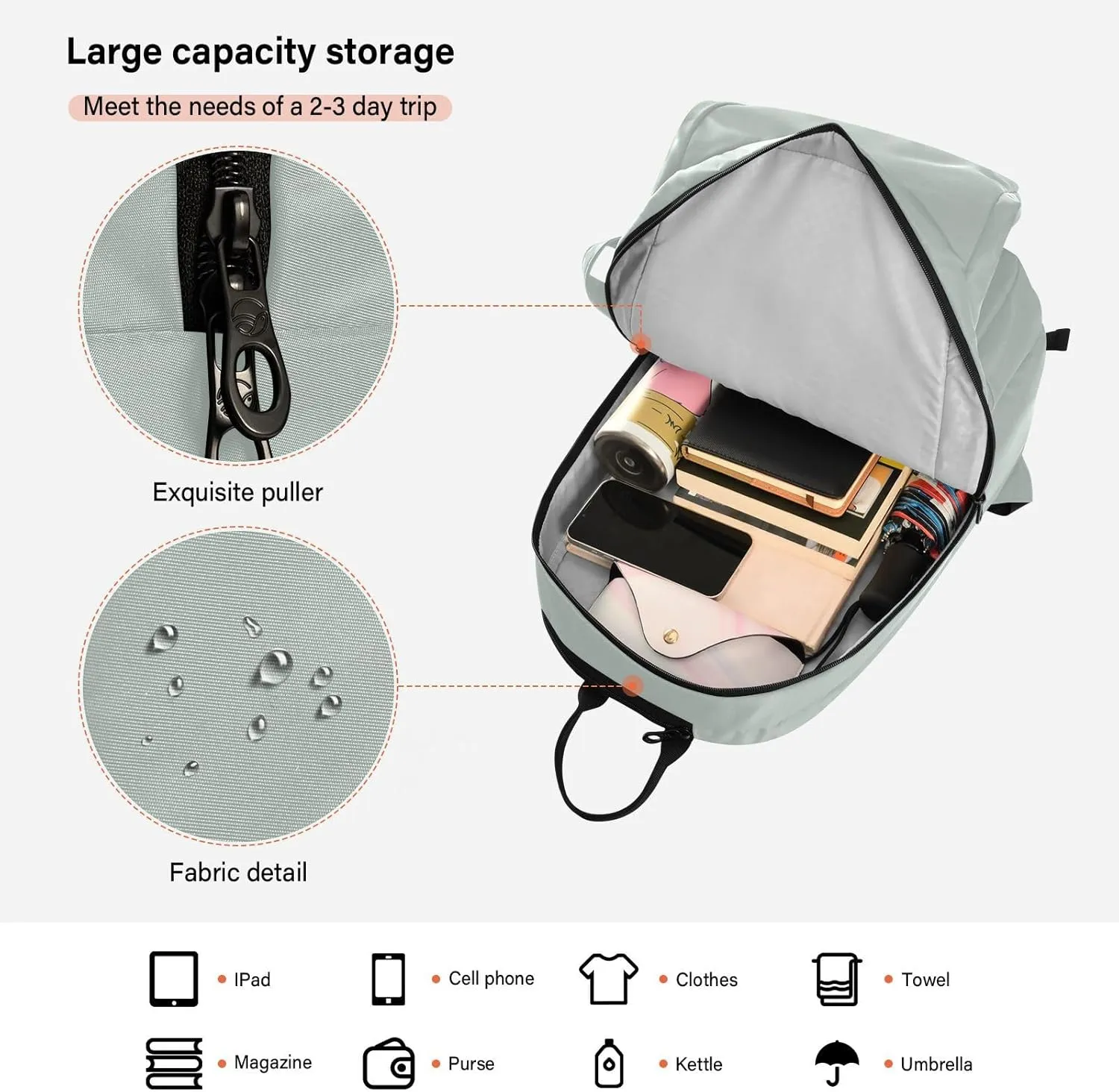 MCHIVER Tennis Bags for Men Women Tennis Backpack Hold 2 Rackets Badminton Racquet Backpack 11.81 * 7.87 * 17.11in
