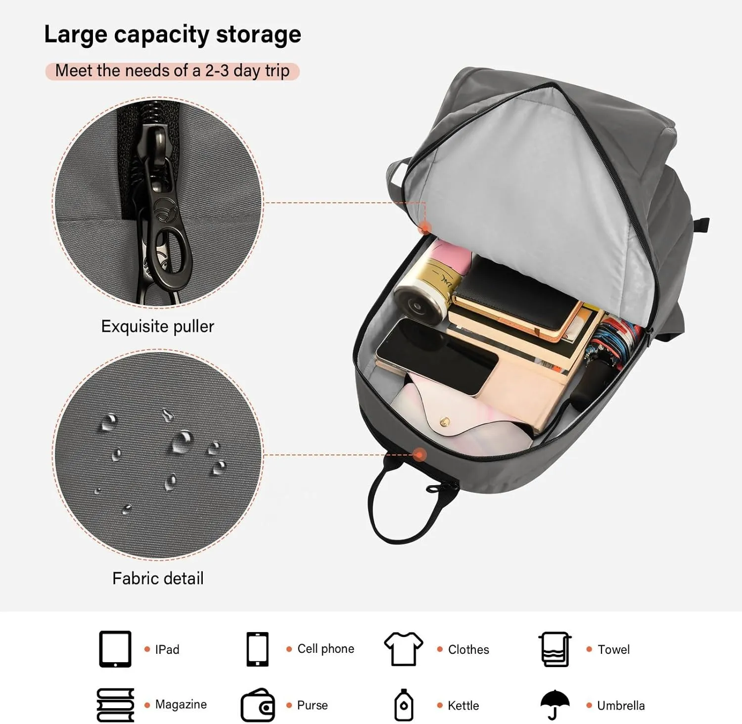 MCHIVER Tennis Bags for Men Women Tennis Backpack Hold 2 Rackets Badminton Racquet Backpack 11.81 * 7.87 * 17.11in
