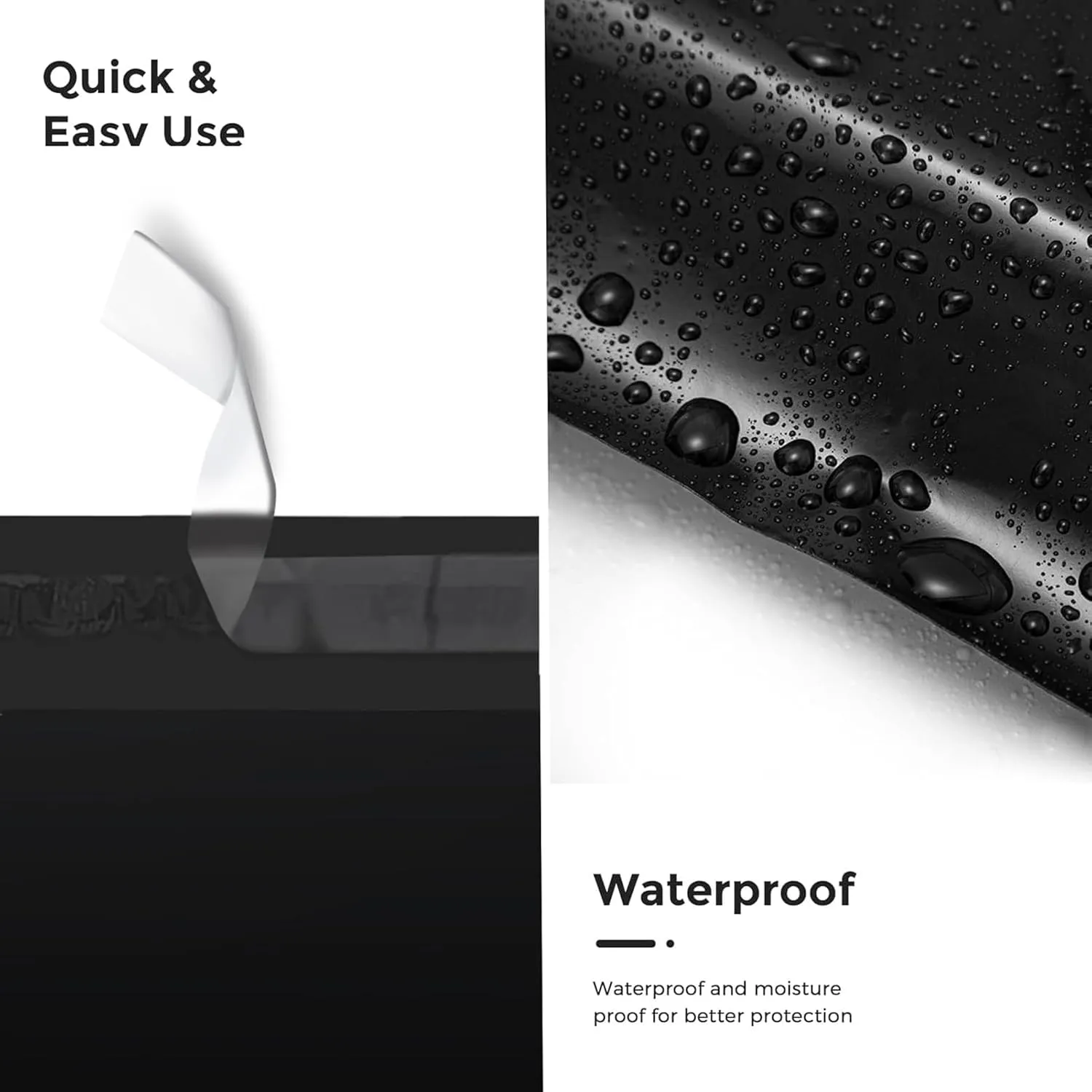Metronic Poly Mailers 10x13 200 Pcs | Medium Size Shipping Bags for Clothing | Strong Adhensive Mailing Bags for Small Business, Shipping Envelopes, Tear-resistant Packing Bags in Black
