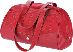 Mobile Edge Sumo Duffel Bag for Women, Quilted Nylon Tote, Travel, Overnight, Weekender, Carry-On Size