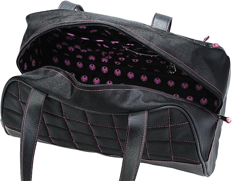 Mobile Edge Sumo Duffel Bag for Women, Quilted Nylon Tote, Travel, Overnight, Weekender, Carry-On Size