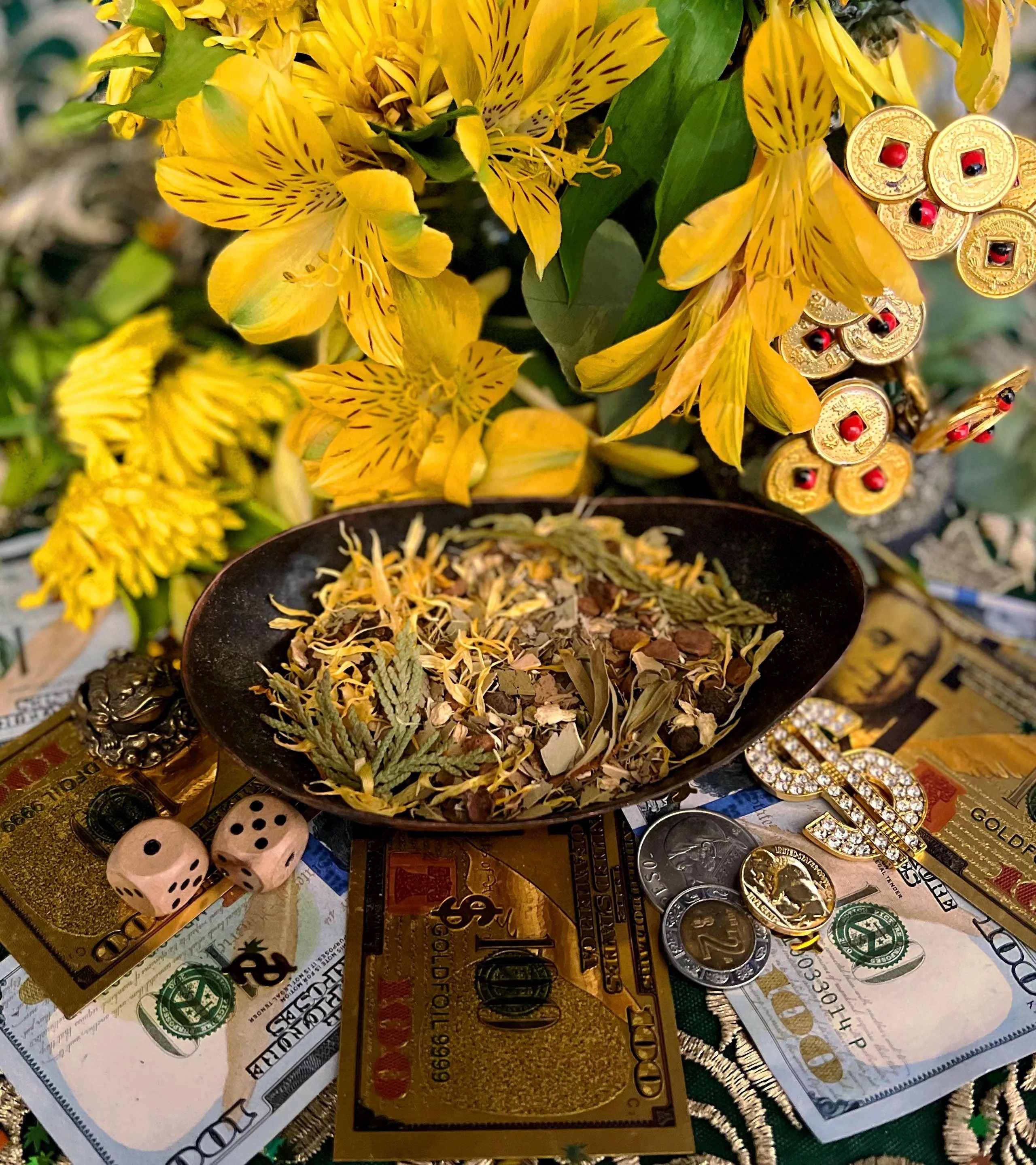 Money Drawing Herbs   Prosperity   Abundance