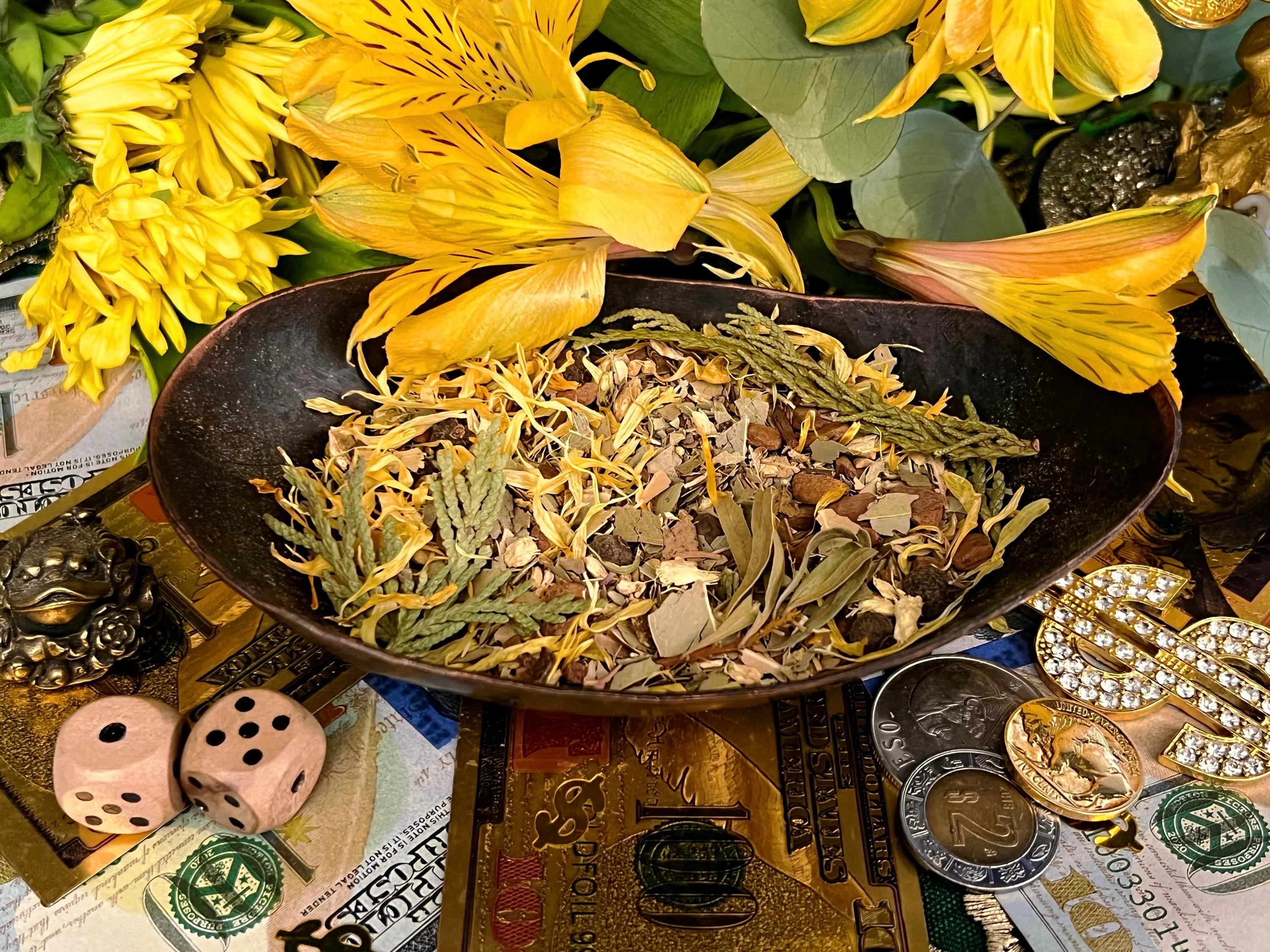 Money Drawing Herbs   Prosperity   Abundance