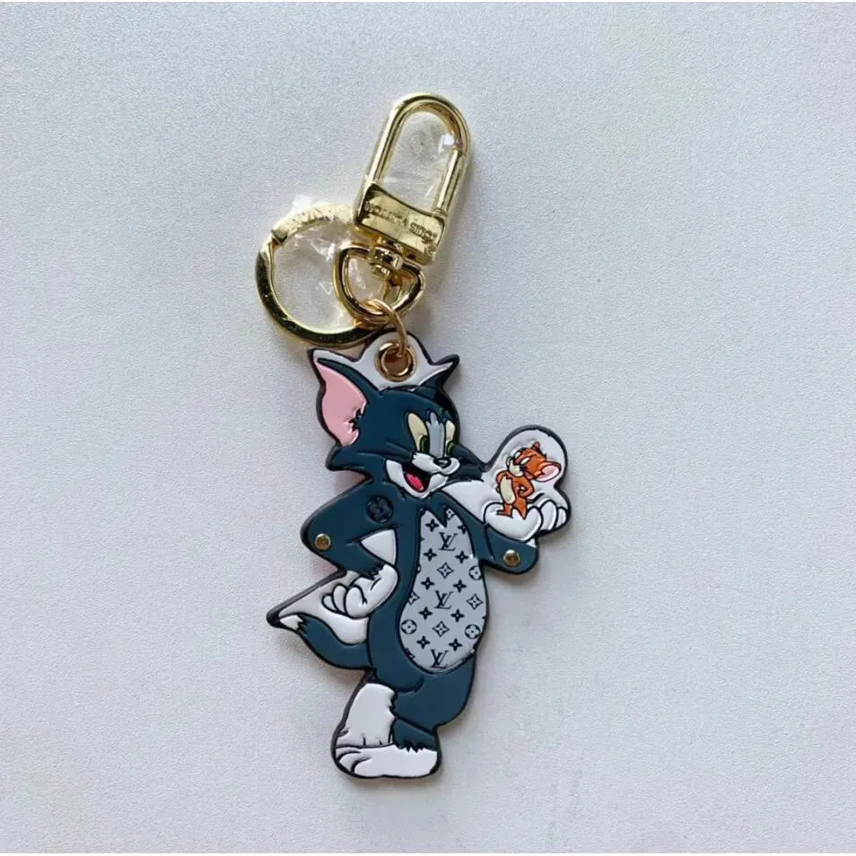 Monogram T&J Mischief Makers Keychain