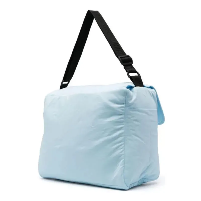Moschino Baby - Diaper Bag With Changing Bear Logo Print, Light Blue