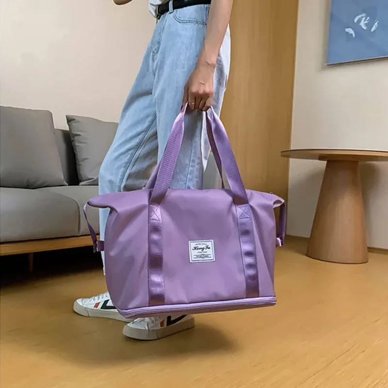 🎉Mother's day promotion-50% OFF🎁High-capacity Double-layer Wet Separation Travelling Bag