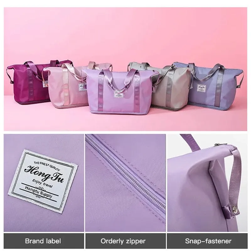 🎉Mother's day promotion-50% OFF🎁High-capacity Double-layer Wet Separation Travelling Bag