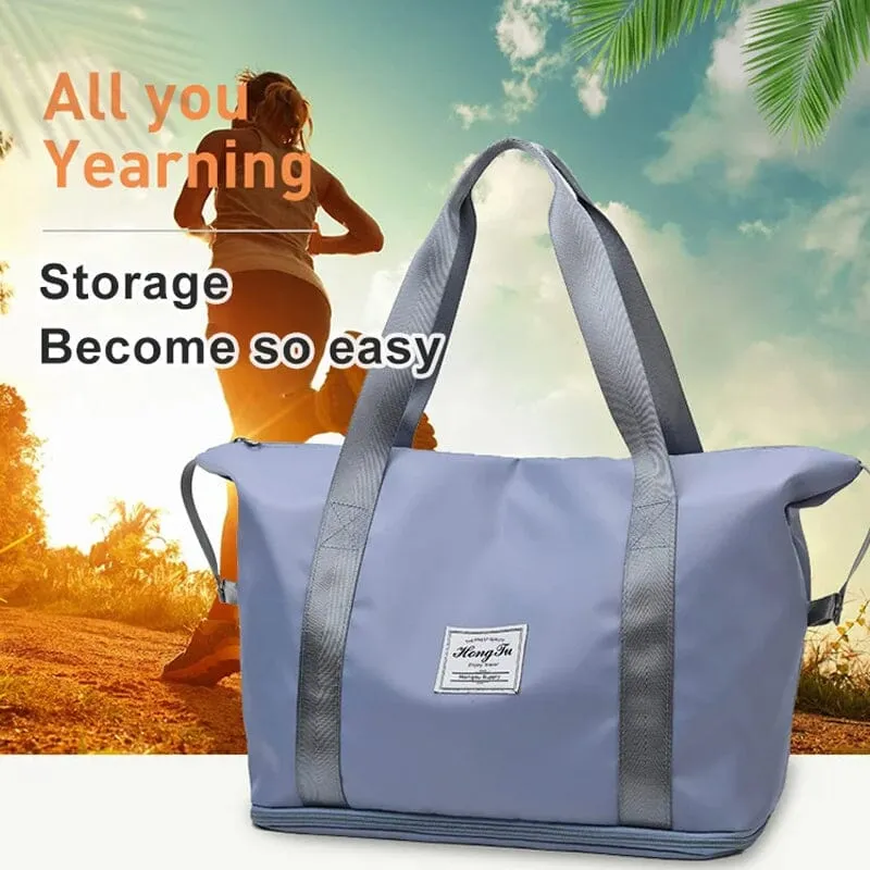 🎉Mother's day promotion-50% OFF🎁High-capacity Double-layer Wet Separation Travelling Bag