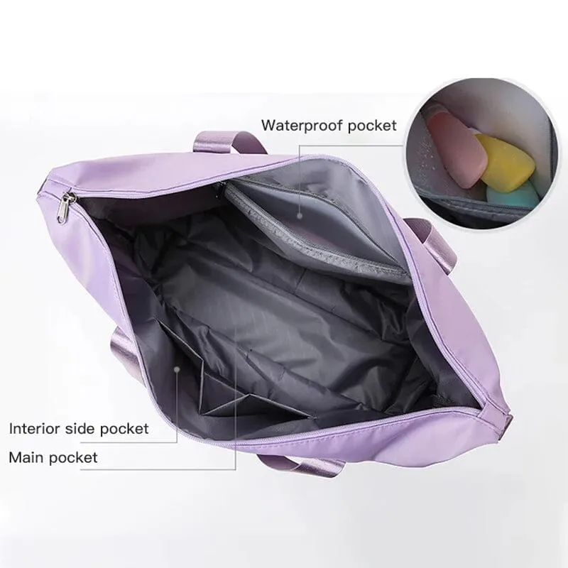 🎉Mother's day promotion-50% OFF🎁High-capacity Double-layer Wet Separation Travelling Bag