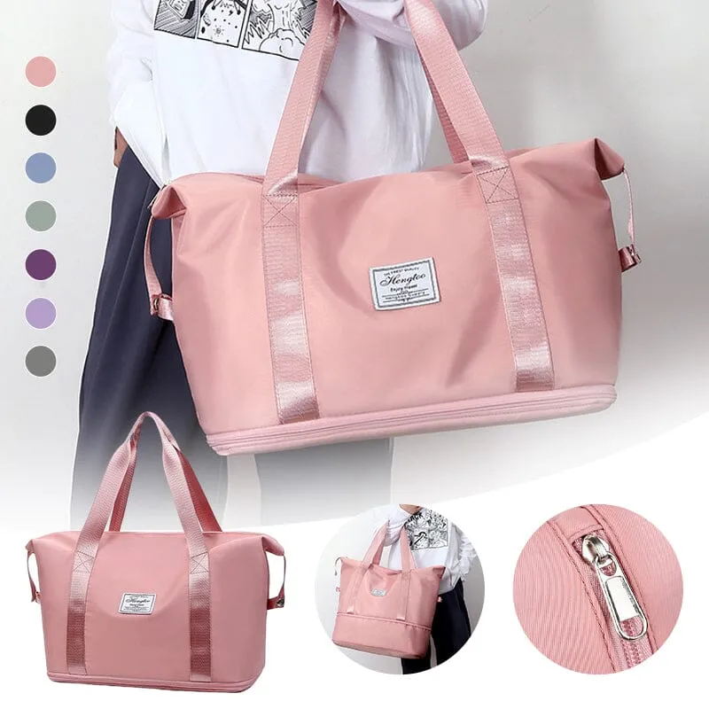 🎉Mother's day promotion-50% OFF🎁High-capacity Double-layer Wet Separation Travelling Bag