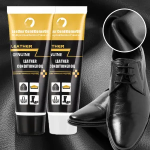 Multipurpose Restore Preserve Leather Conditioner Oil With Brush