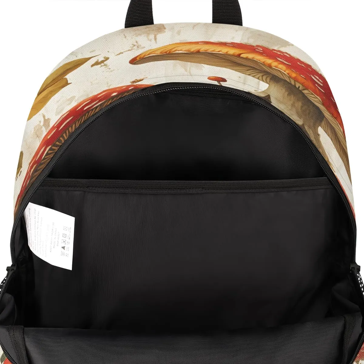 Mushroom Laptop Backpack for Women Men, 18.3 Inch Travel Work Backpacks, Seasonal Vintage Waterproof Computer Casual Daypack Nurse Teacher Bags