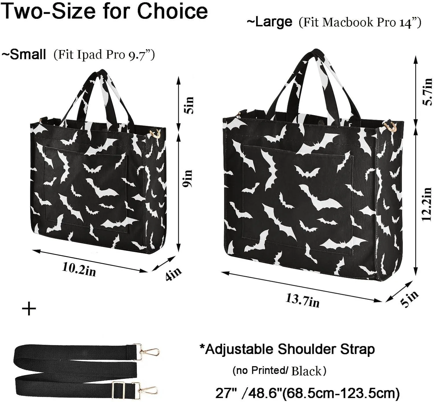 Naanle Chic Pattern Corduroy Satchel Tote Shoulder Bag for Women Weekender Travel Beach Shopping Gym