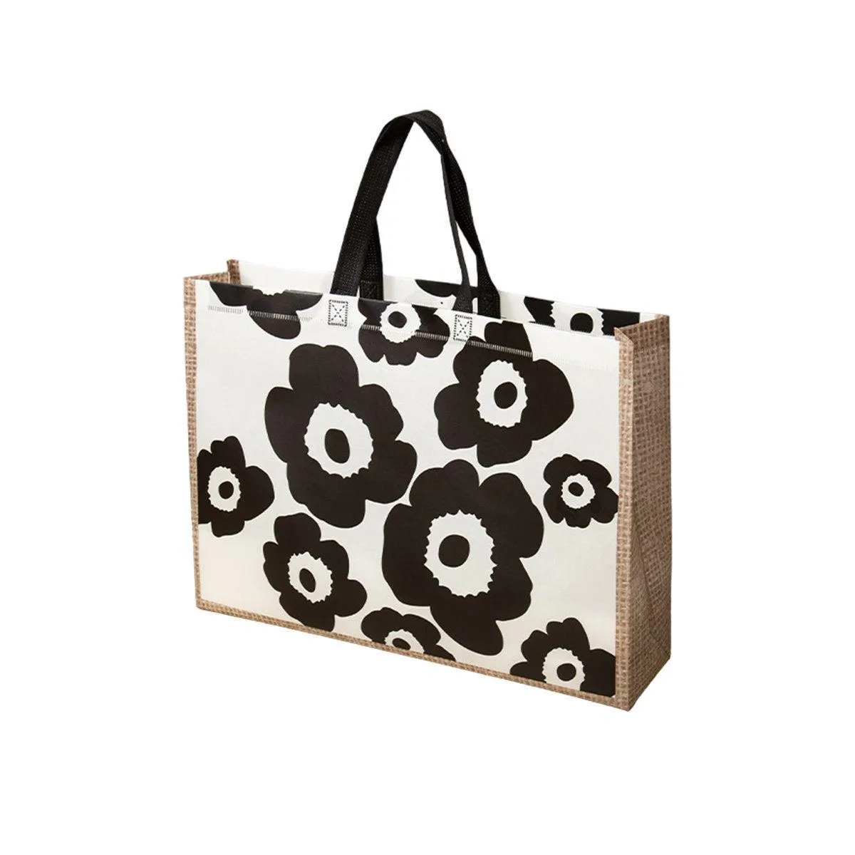 Non-Woven Reusable Shopping Tote Bags 25PCS
