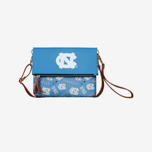 North Carolina Tar Heels Printed Collection Foldover Tote Bag
