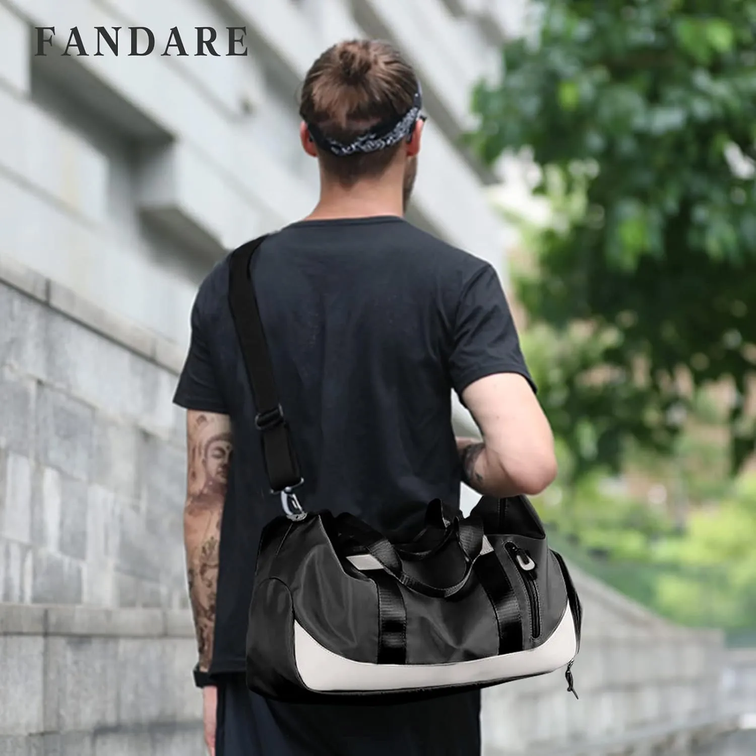 Nylon Travel Duffel Bag for Women