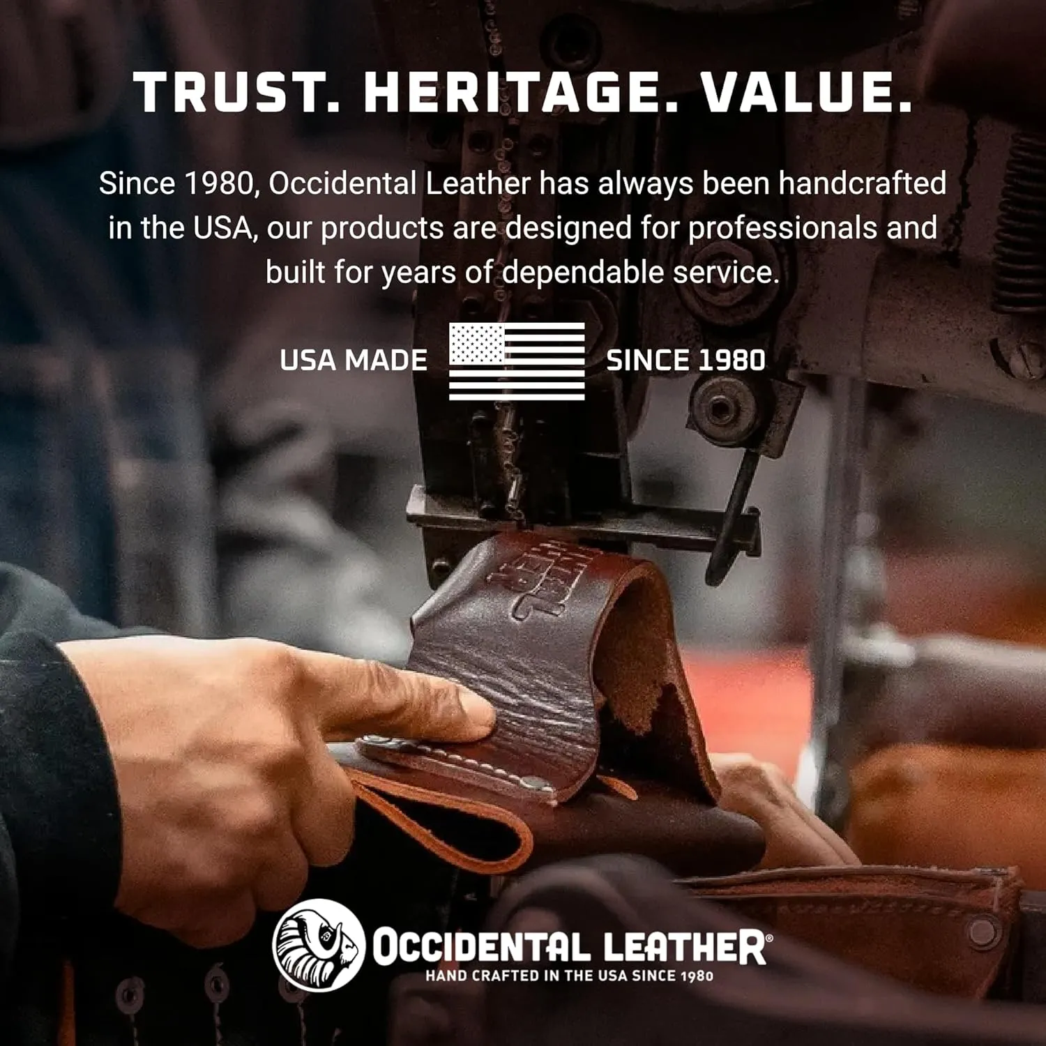 Occidental Leather Pro Drywall Set - Medium - 21 Pockets & Tool Holders - Premium Top-Grain Leather - Made in USA