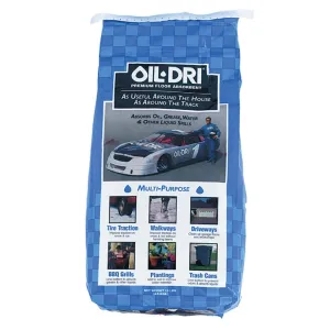 Oil-Dri I08030-G78 Automotive Premium Granular Absorbent Paper Bag, 10 lbs