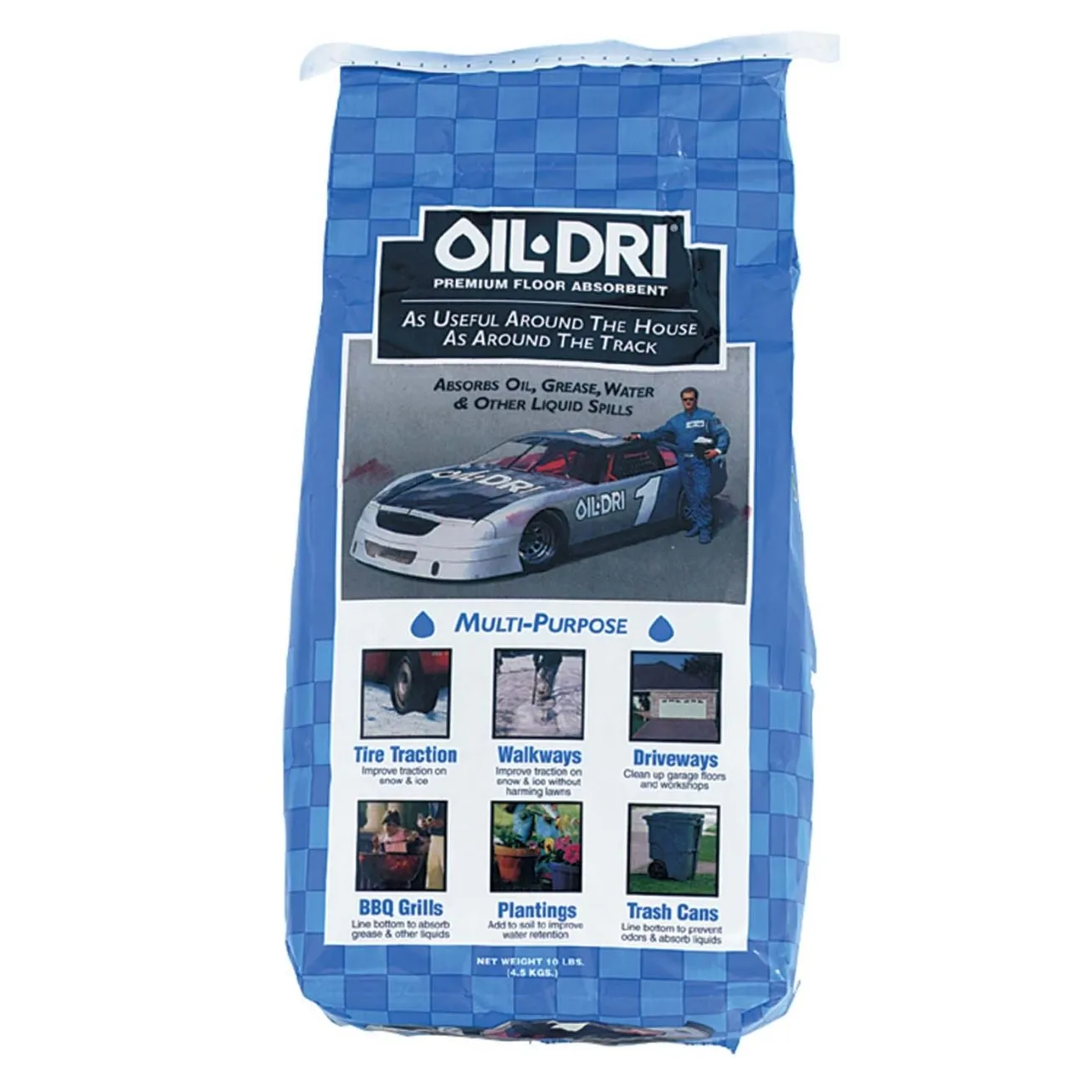 Oil-Dri I08030-G78 Automotive Premium Granular Absorbent Paper Bag, 10 lbs