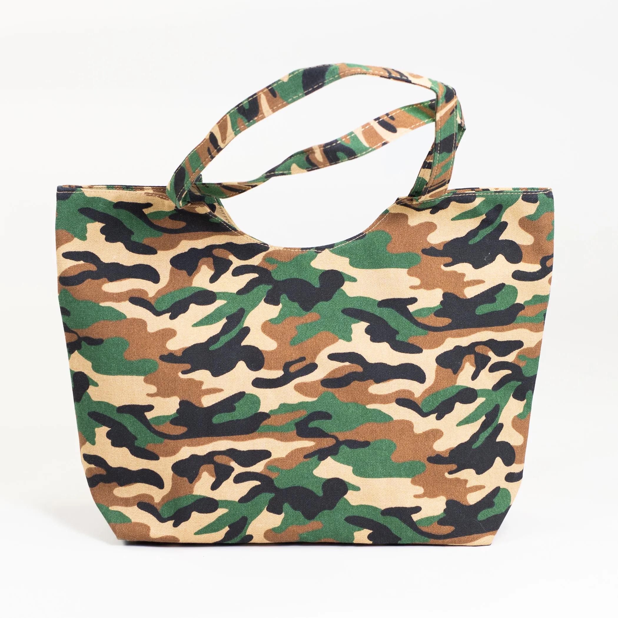 On The Hunt Camo Tote Bag