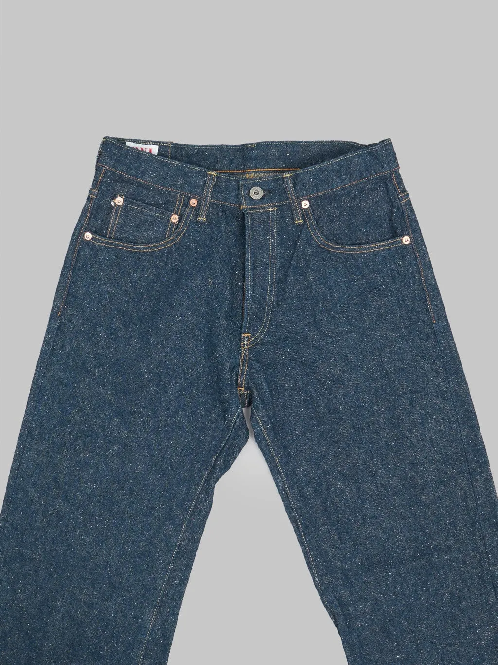 ONI Denim 266-CCD Kabuki "Crushed Concrete Denim" 15oz Relax Straight Jeans