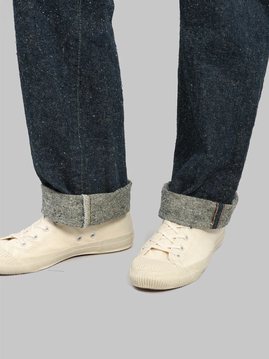 ONI Denim 266-CCD Kabuki "Crushed Concrete Denim" 15oz Relax Straight Jeans