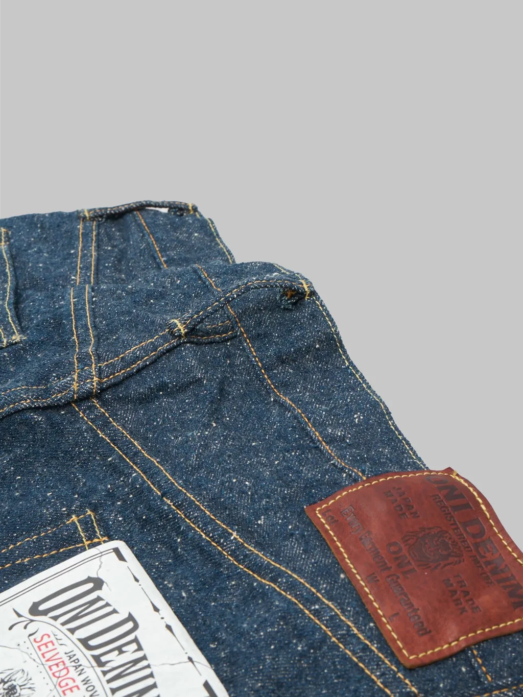 ONI Denim 288-CCD "Crushed Concrete Denim" 14.7oz Regular Straight Jeans