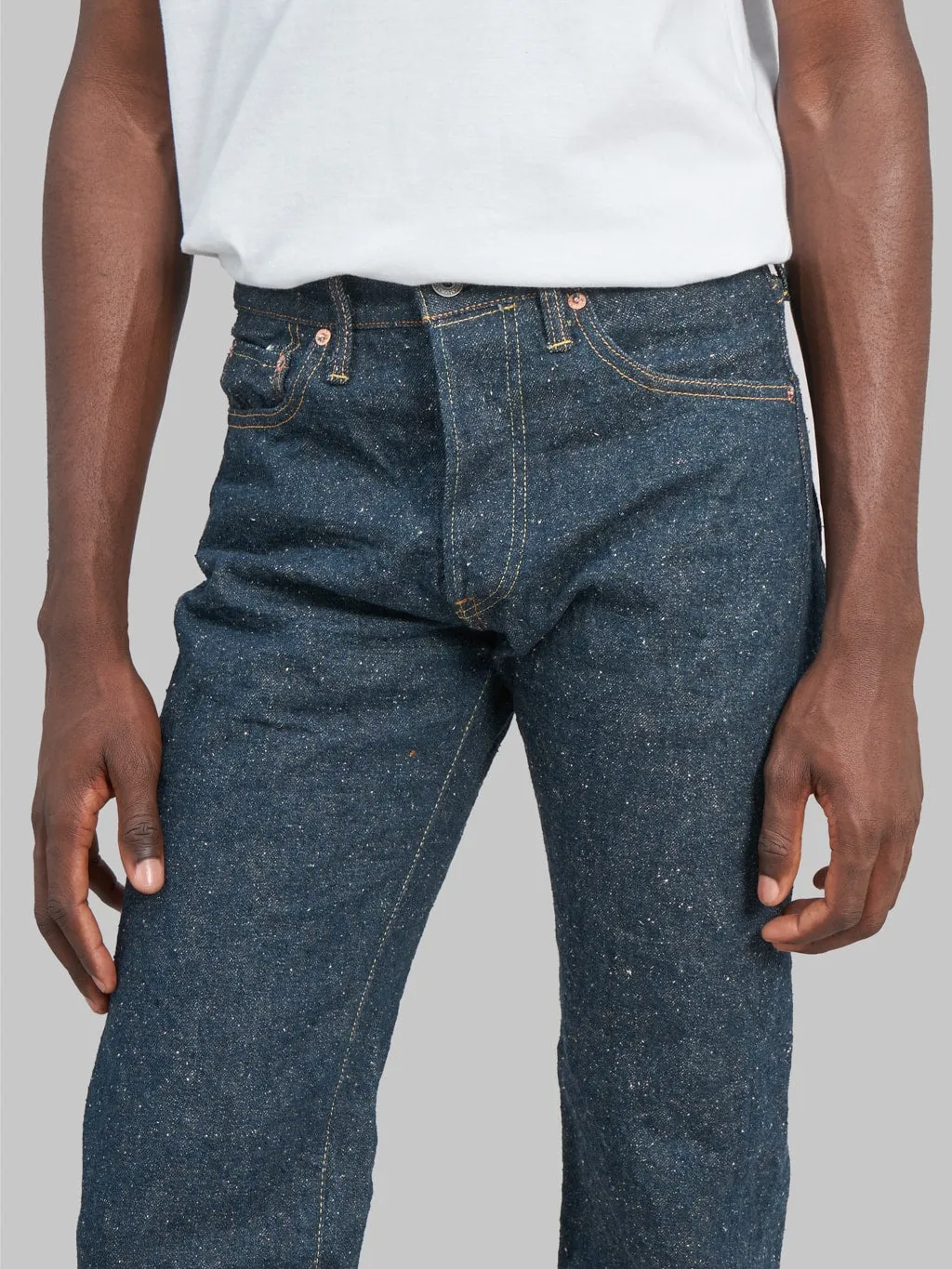ONI Denim 288-CCD "Crushed Concrete Denim" 14.7oz Regular Straight Jeans