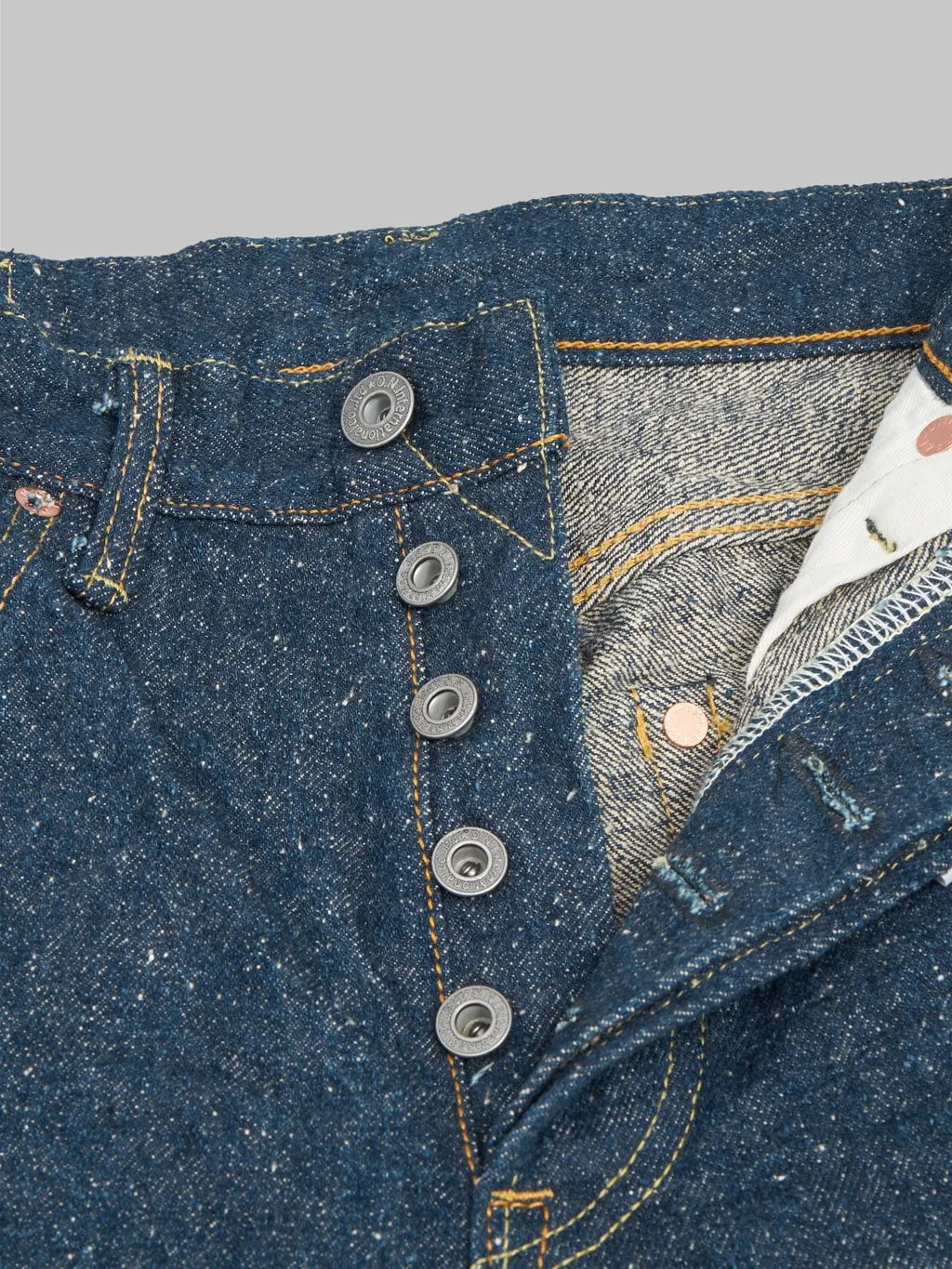 ONI Denim 288-CCD "Crushed Concrete Denim" 14.7oz Regular Straight Jeans