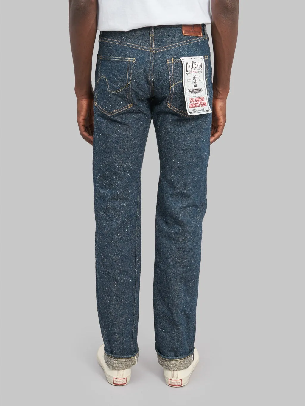 ONI Denim 288-CCD "Crushed Concrete Denim" 14.7oz Regular Straight Jeans