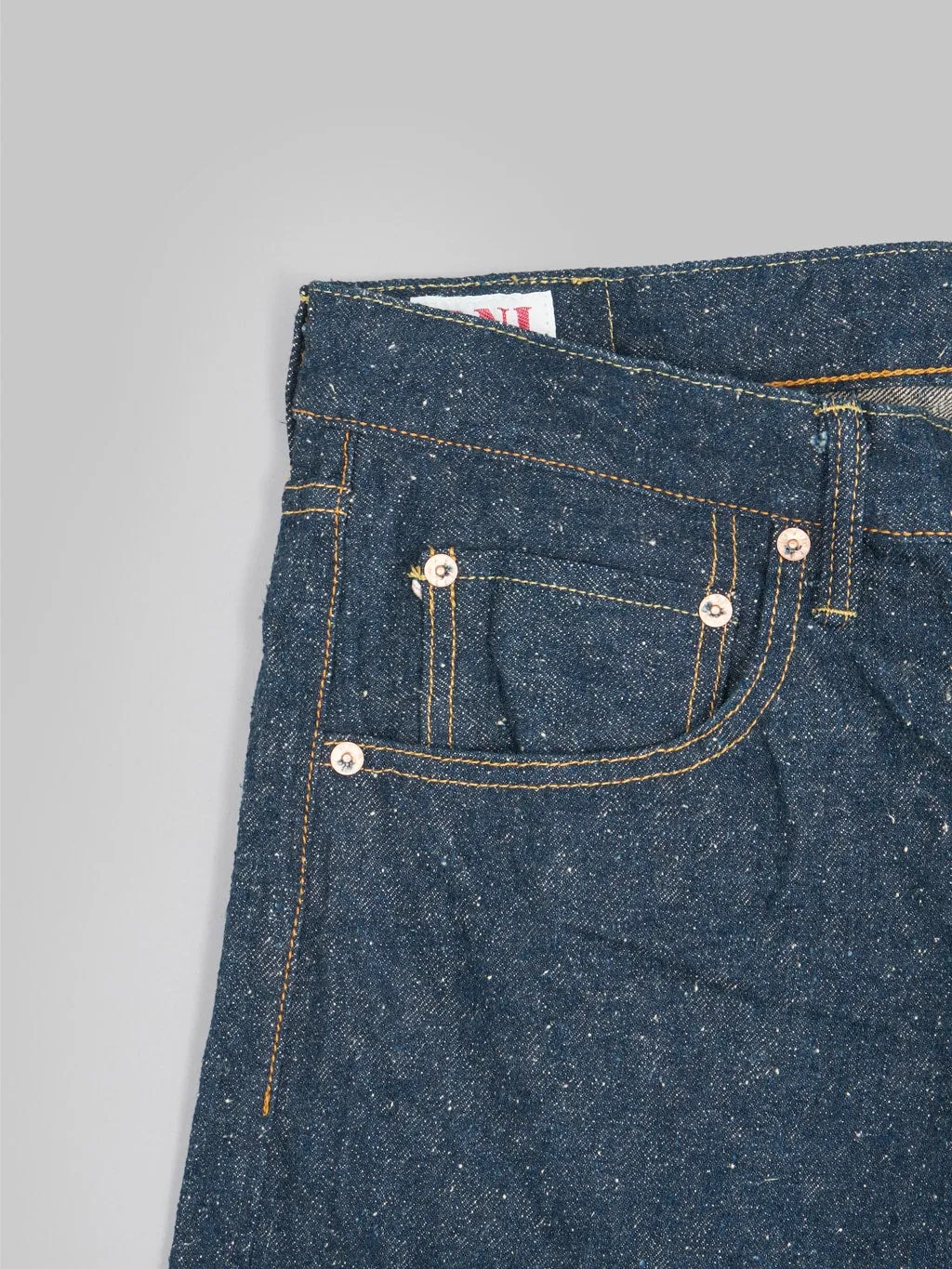 ONI Denim 288-CCD "Crushed Concrete Denim" 14.7oz Regular Straight Jeans