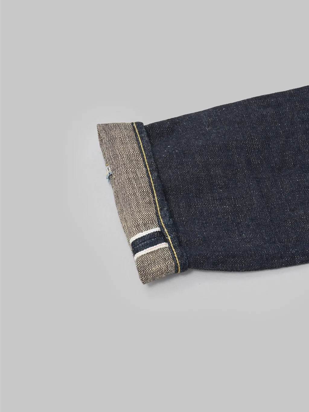ONI Denim 622-KBE "Indigo Beige" 14oz Relaxed Tapered Jeans