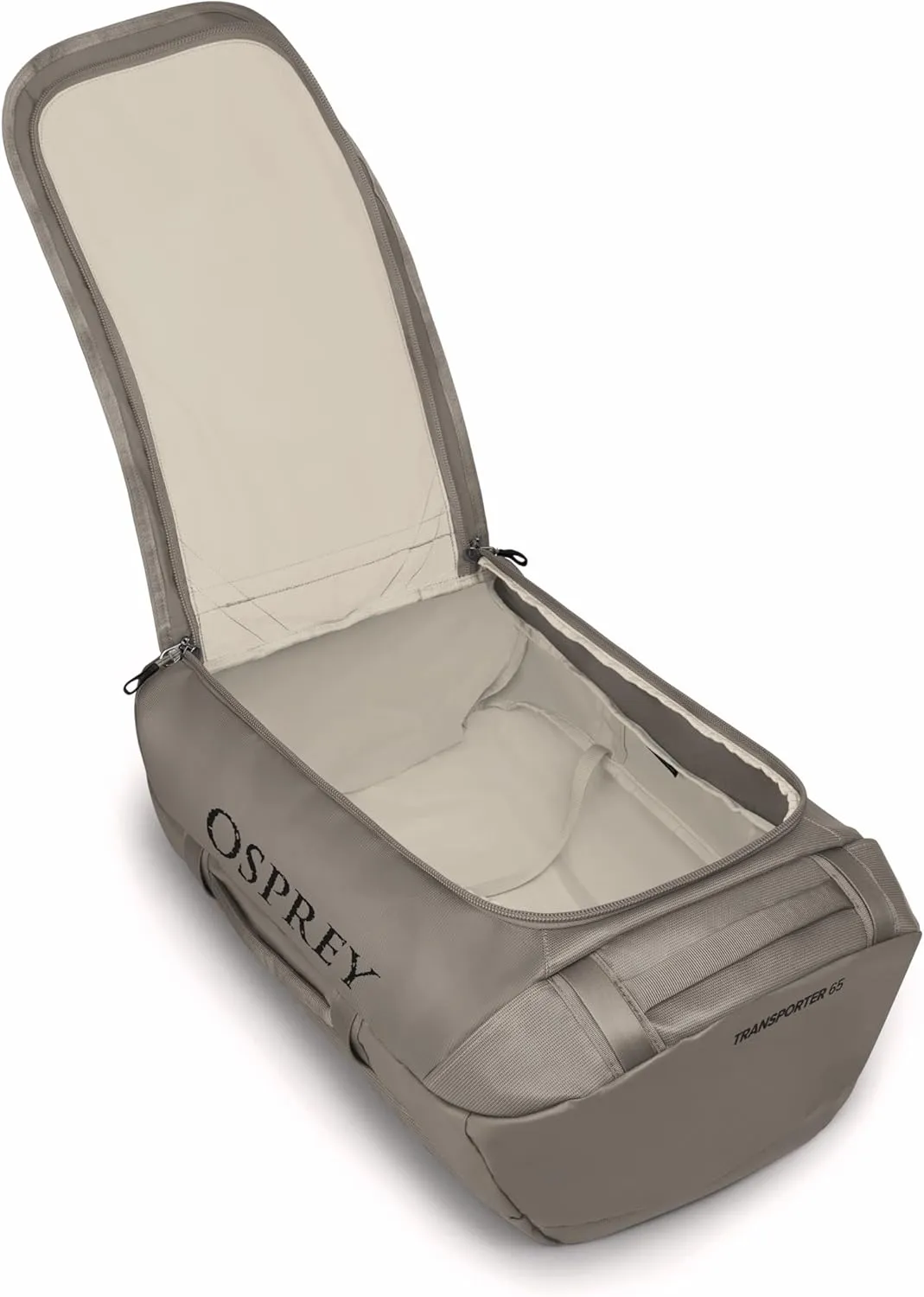 Osprey Transporter 40L Travel Duffel Bag, Black