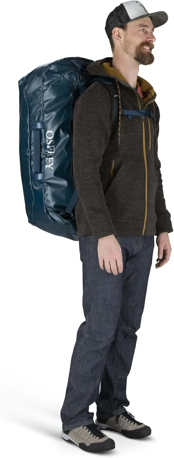 Osprey Transporter 40L Travel Duffel Bag, Black