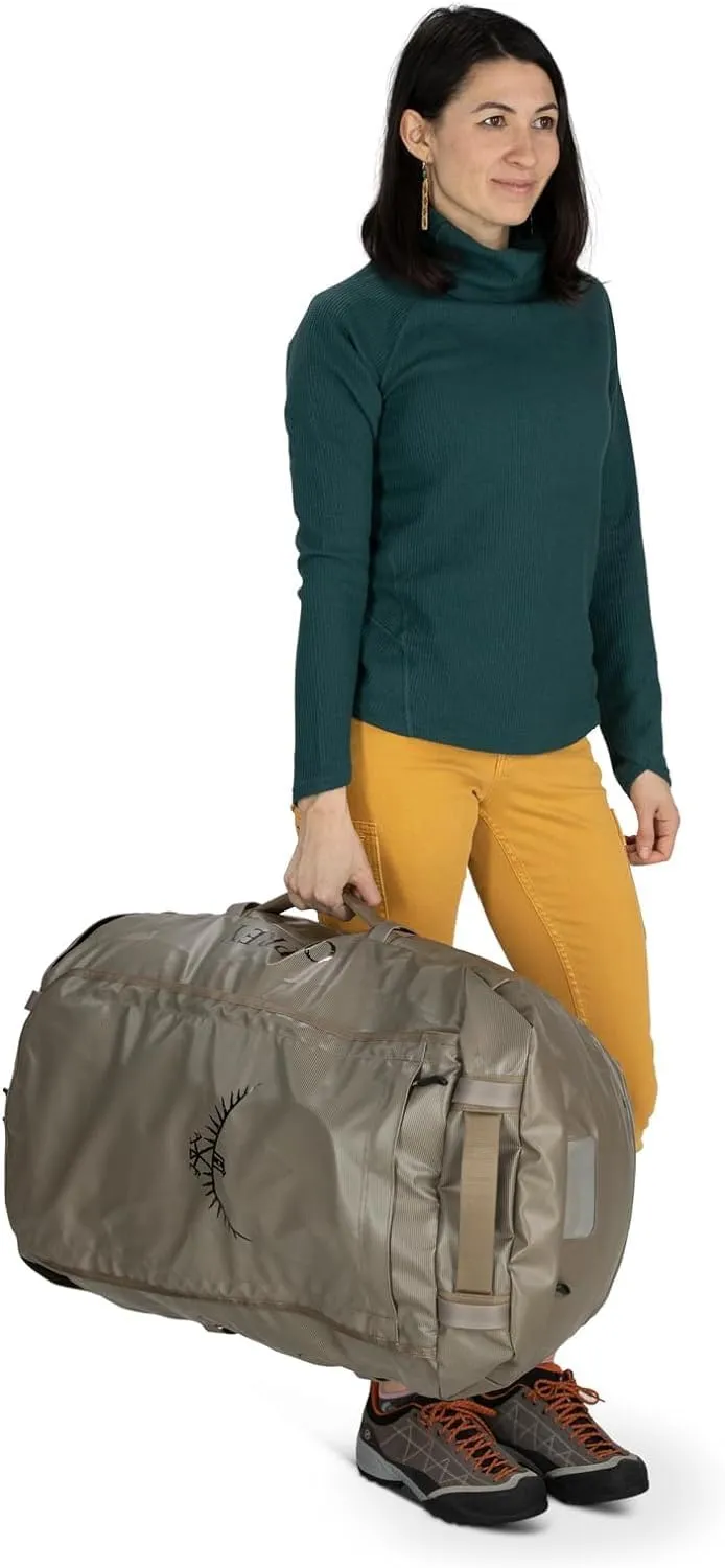 Osprey Transporter 40L Travel Duffel Bag, Black