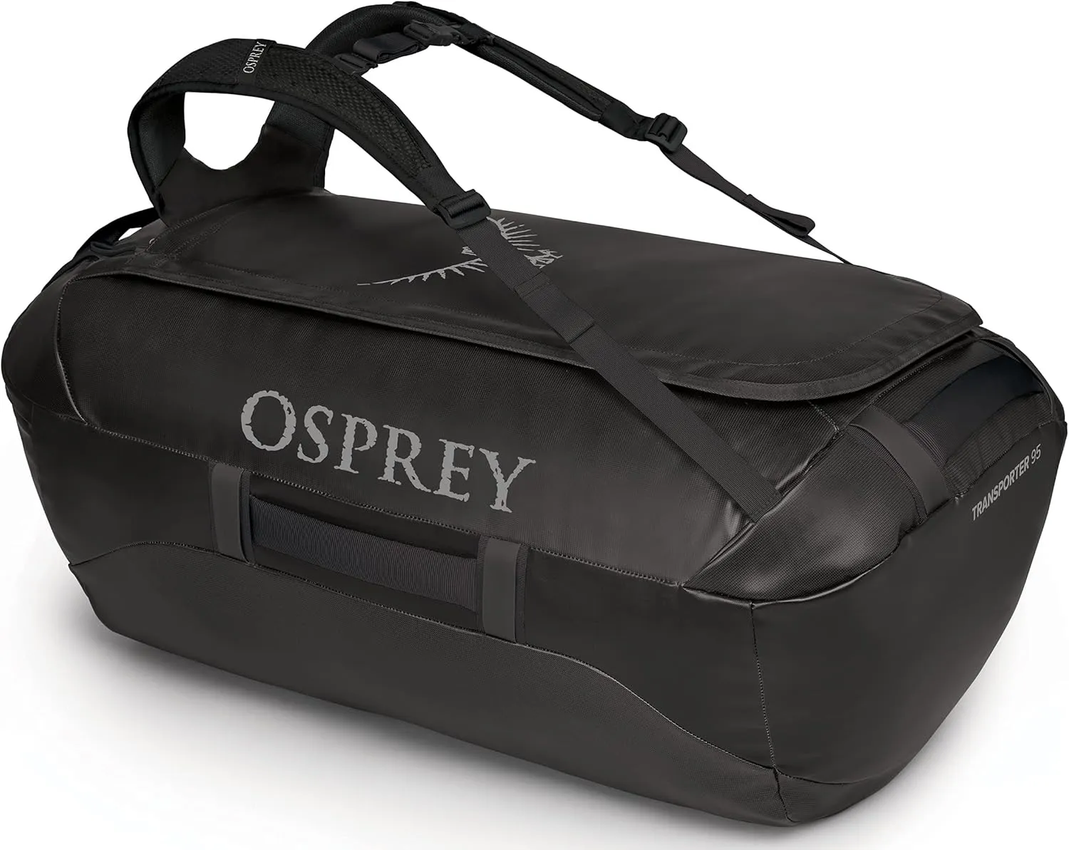 Osprey Transporter 40L Travel Duffel Bag, Black
