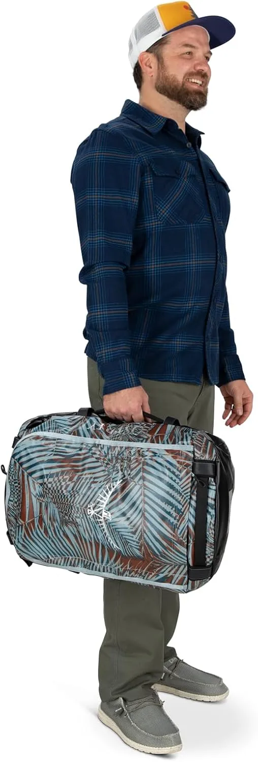 Osprey Transporter 40L Travel Duffel Bag, Black
