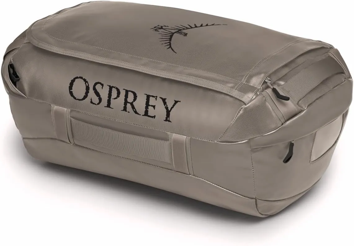 Osprey Transporter 40L Travel Duffel Bag, Black