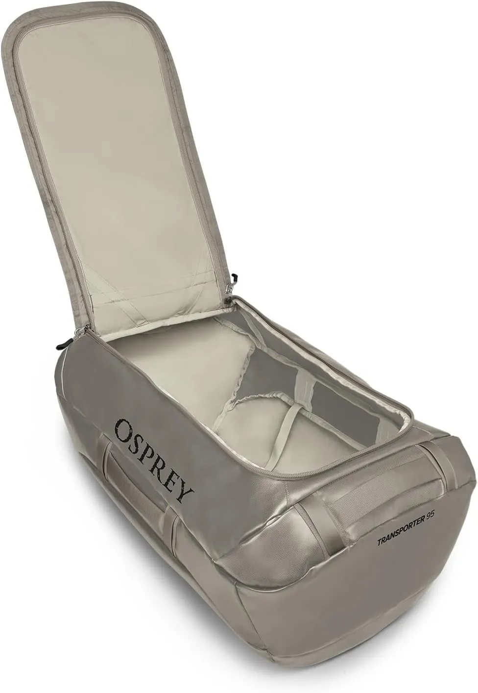 Osprey Transporter 40L Travel Duffel Bag, Black