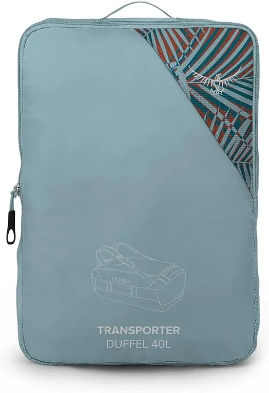 Osprey Transporter 40L Travel Duffel Bag, Black