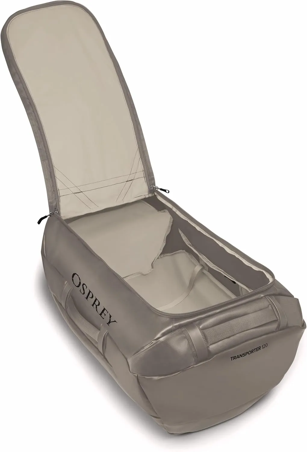 Osprey Transporter 40L Travel Duffel Bag, Black