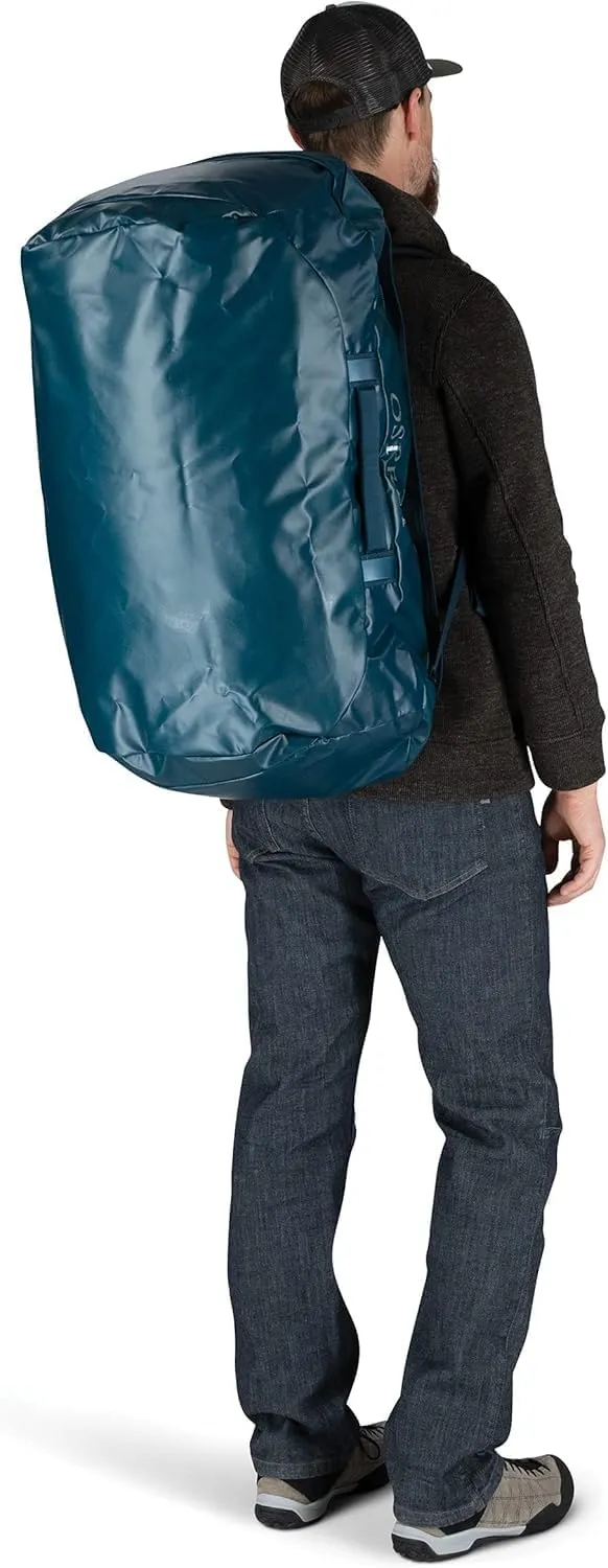 Osprey Transporter 40L Travel Duffel Bag, Black